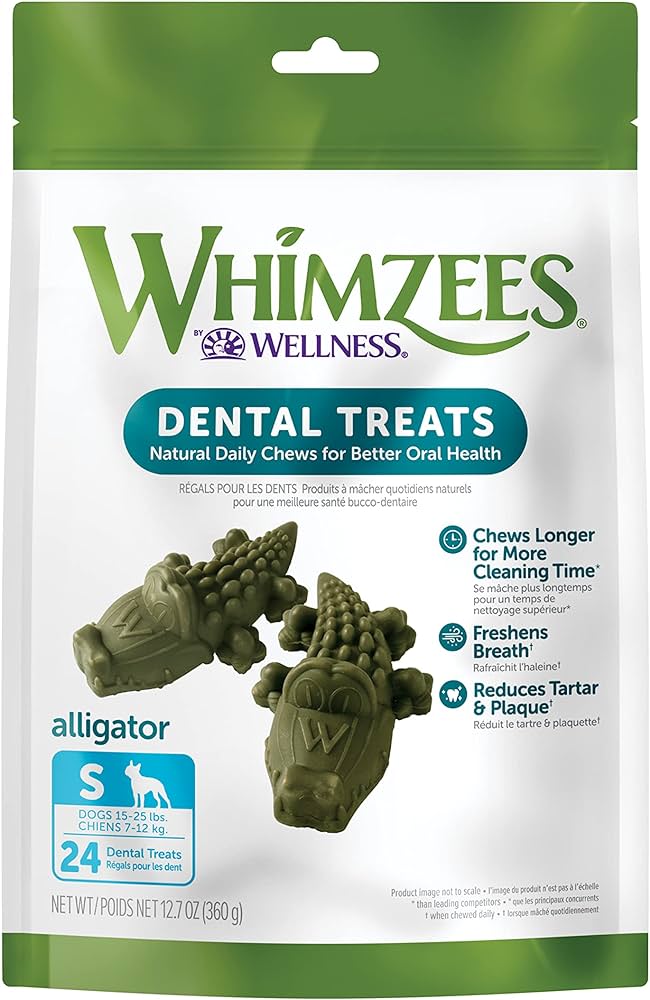 Whimzees Alligator Treat for Dogs