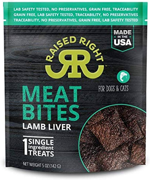 Raised Right Lamb Liver Treat
