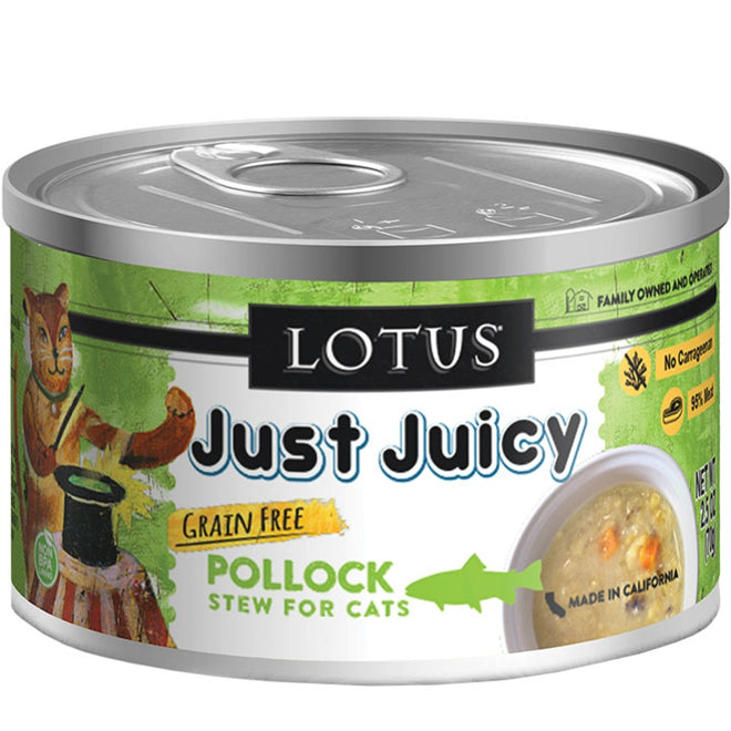 Lotus Cat Just Juicy Pollock Stew