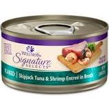 Wellness Signature Skipjack Tuna Shrimp 2.8oz