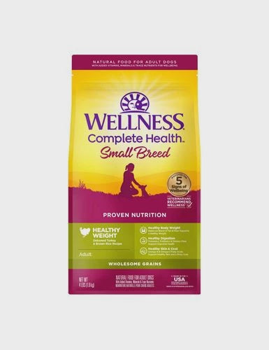 Wellness small breed healthy weight 4lb