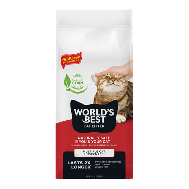 World's Best Multi-Cat Unscented Litter