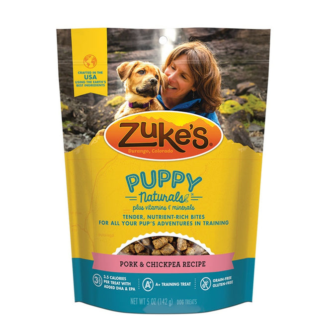 Zukes Dog Puppy Naturals Pork 5oz