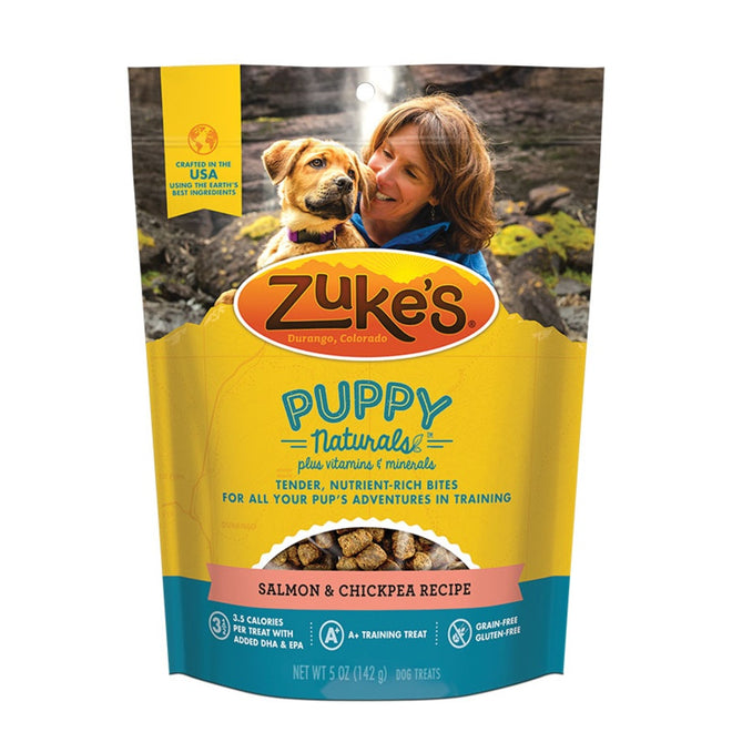 Zukes Dog Puppy Naturals Salmon 5oz