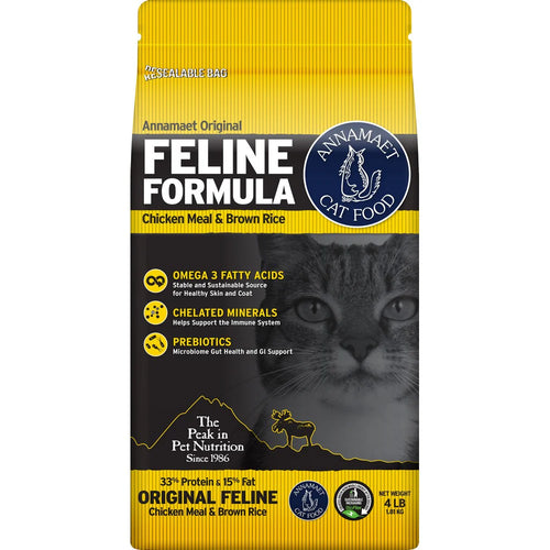 Annamaet Feline Formula Chicken And Brown Rice