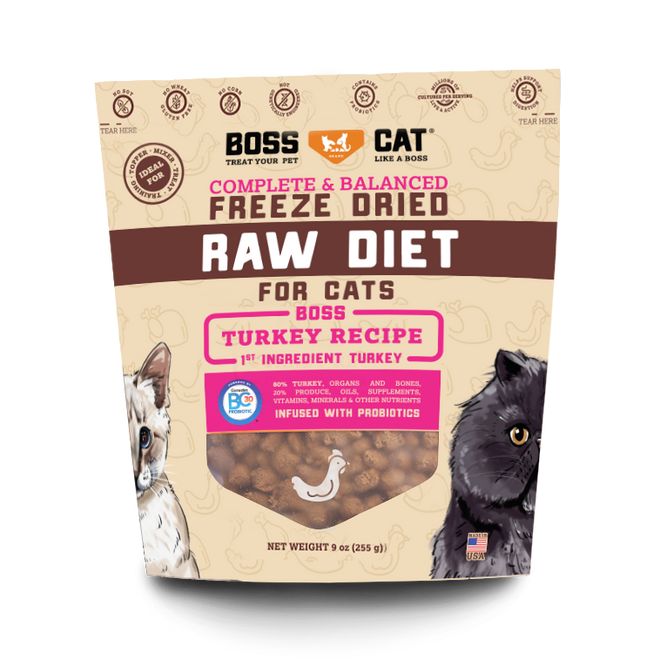 Boss Cat Freeze Dried Raw Diet