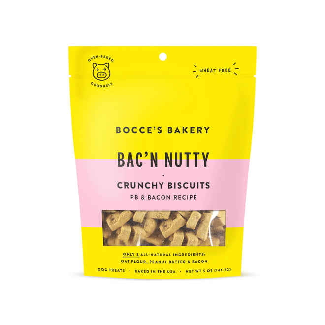 Bocces PB and Bacon Biscuits
