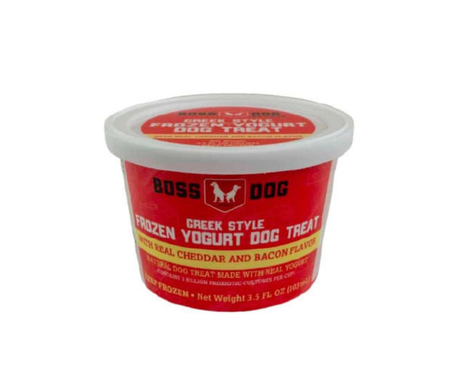 Boss Dog Frozen Yogurt Cheddar Bacon