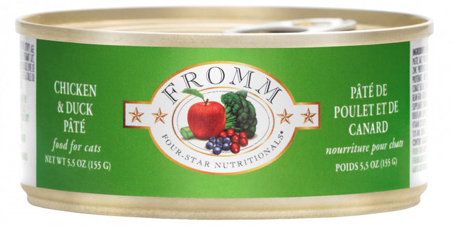 Fromm Cat Chicken & Duck Pate Can 5oz