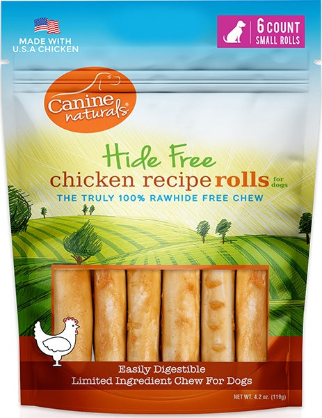 Canine Naturals Small Rolls 6pk