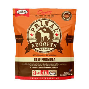 Primal Frozen Raw Beef for Dogs