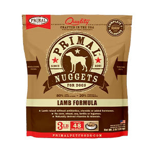 Primal Frozen Raw Lamb for Dogs