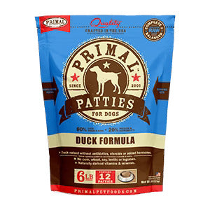 Primal Frozen Raw Duck for Dogs