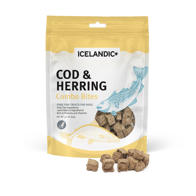 All Icelandic Combo Bites Cod & Herring 3oz