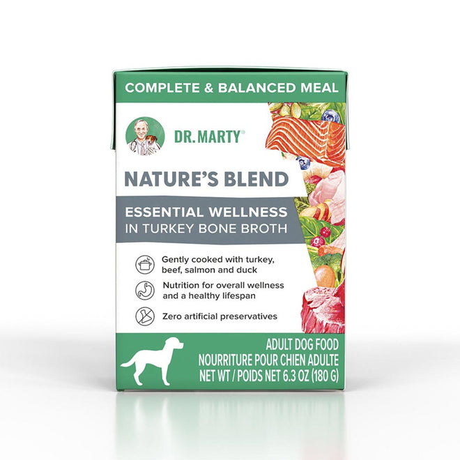 Dr. Marty Dog Nature's Blend Essential Wellness Wet Food 6.3oz