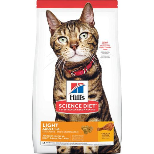 Hill's Science Diet Cat Adult Light 4lb