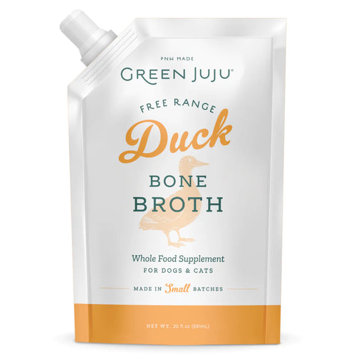 Green Juju Frozen Duck Bone Broth 20oz