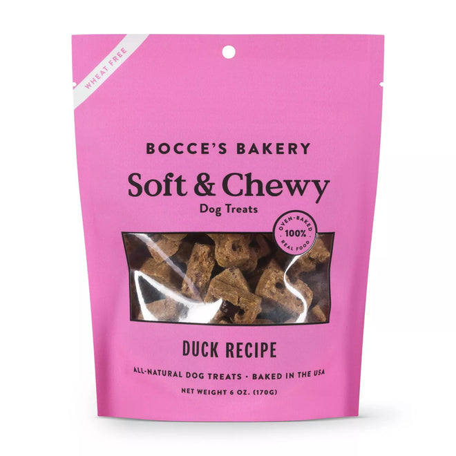 Bocce's Soft and Chewy Duck Treat