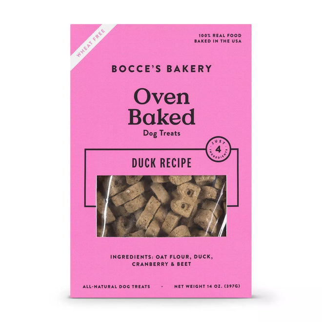 Bocce's Oven Baked Duck Treat