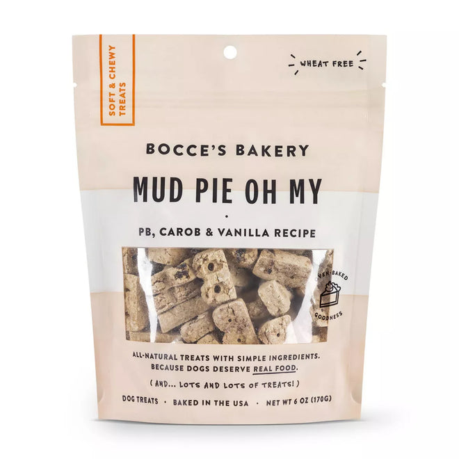 Bocce's Mud Pie Soft and Chewy Training Treat