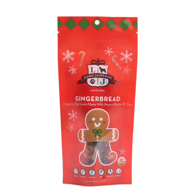 Lord Jameson Gingerbread Treat For Dogs 6oz