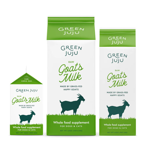Green Juju Frozen Raw Goats Milk