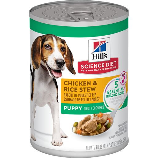 Hill's Science Diet Puppy Chicken & Rice Stew 12.5oz