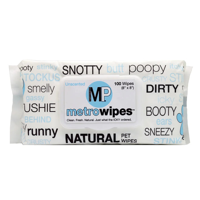 Metro Paws Wipes Unscented