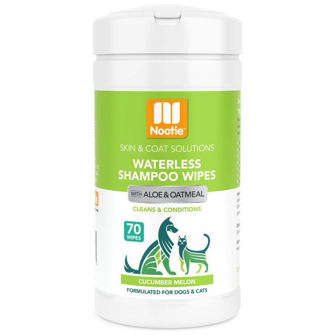 Nootie Shampoo Wipes 70 Count Cucumber Melon