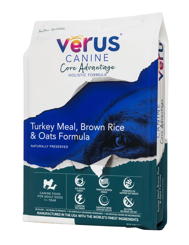 Verus Turkey and Brown Rice Recipe for Dogs