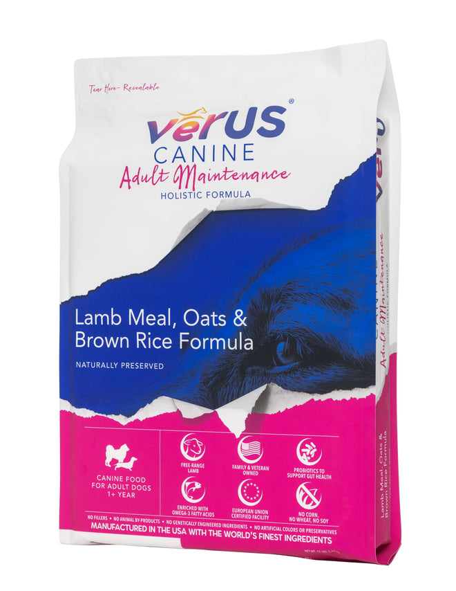 Verus Lamb and Brown Rice Recipe for Dogs