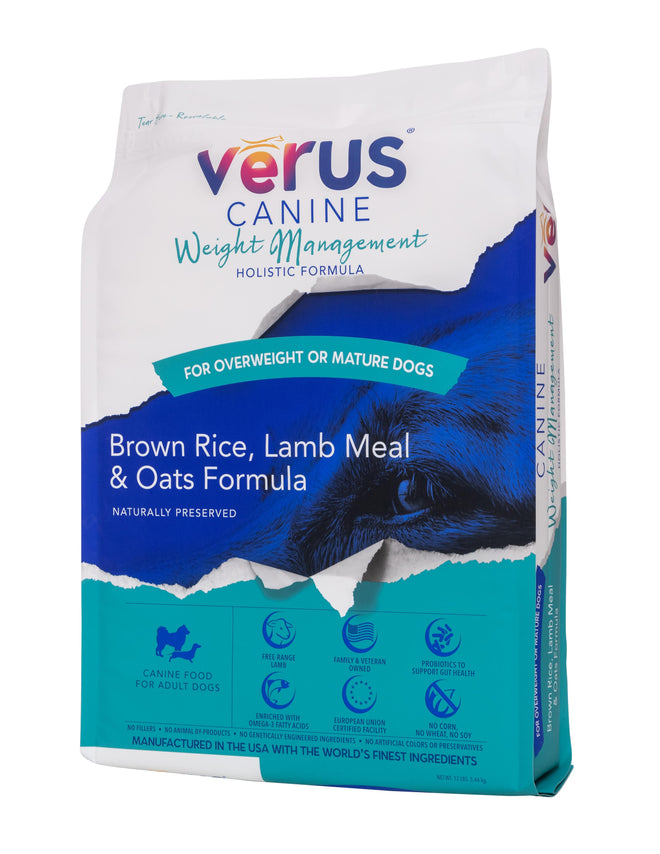 Verus Weight Management Lamb and Brown Rice for Dogs