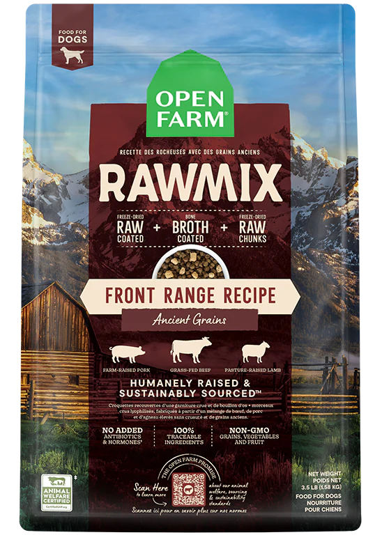 Open Farm Rawmix Front Range With Grain for Dog