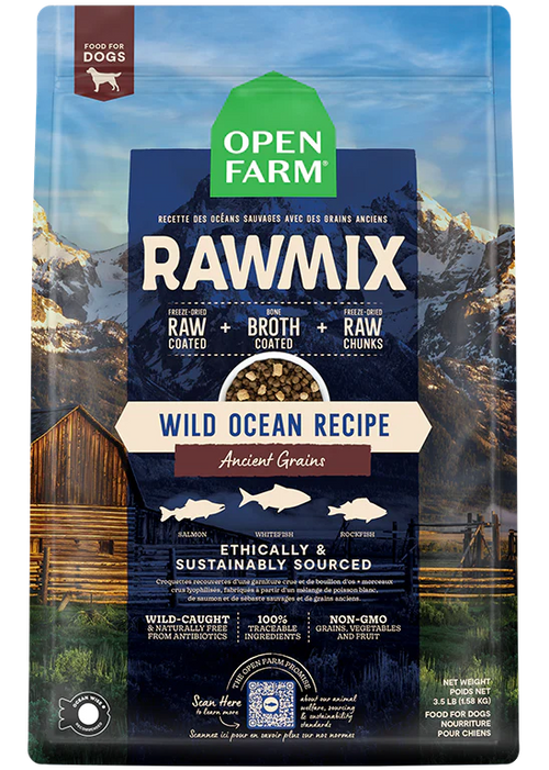 Open Farm Rawmix Wild Ocean With Grain for Dog