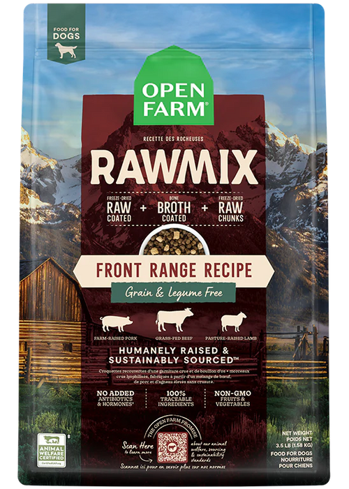 Open Farm Rawmix Front Range Grain Free for Dog