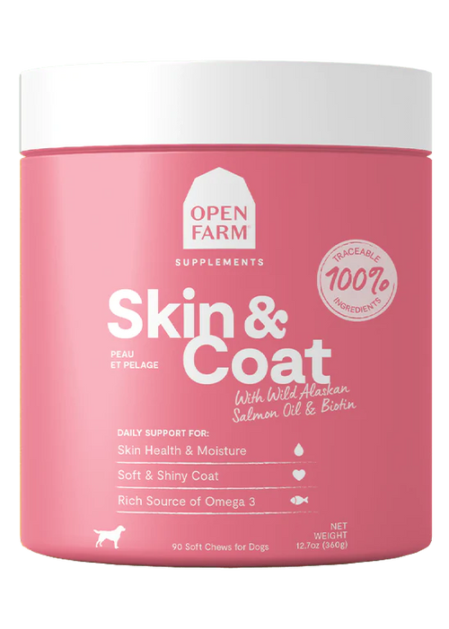 Open Farm Dog Supplement Skin & Coat