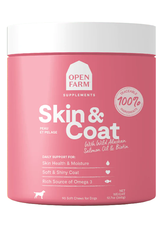 Open Farm Dog Supplement Skin & Coat