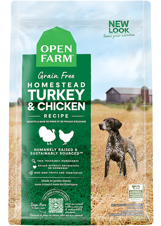 Open Farm Turkey Chicken Grain Free for Dog