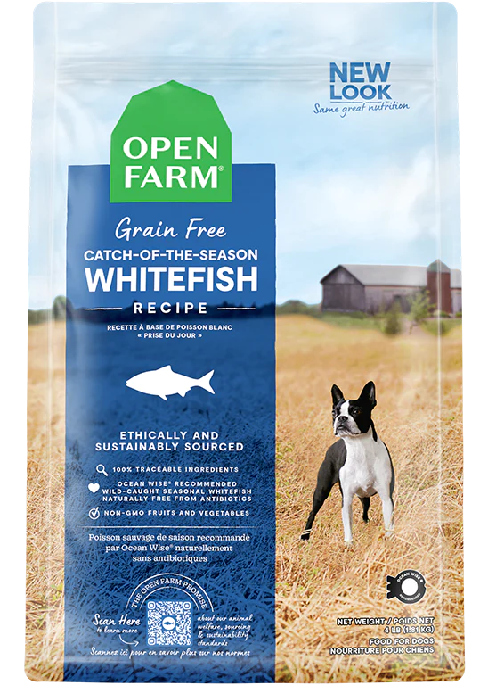 Open Farm Grain Free Whitefish Recipe for Dog
