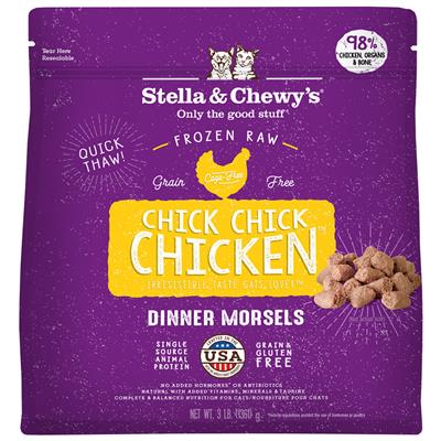 Stella & Chewy's Cat Frozen Morsels Dinner Chicken