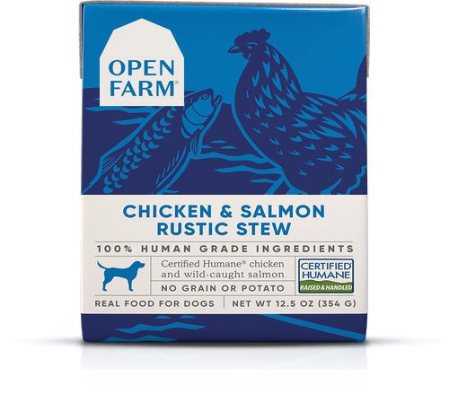 Open Farm Grain Free Chicken Salmon Stew for Dog