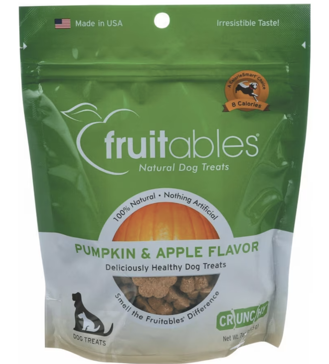 Fruitables Dog Baked Treats Pumpkin & Apple