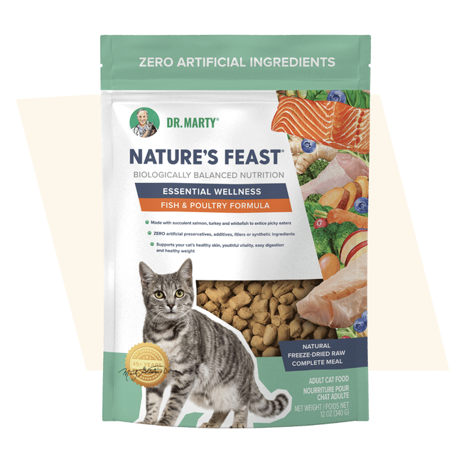 Dr. Marty Cat Nature's Feast Essential Wellness Poultry