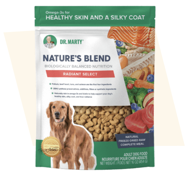 Dr. Marty Dog Nature's Blend Radiant Select