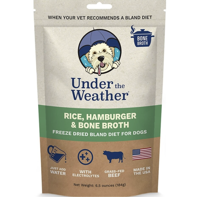 Under The Weather Rice, Hamburger & Bone Broth 6.5oz