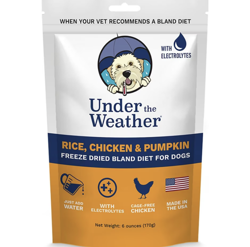 Under The Weather Rice, Chicken & Pumpkin 6oz