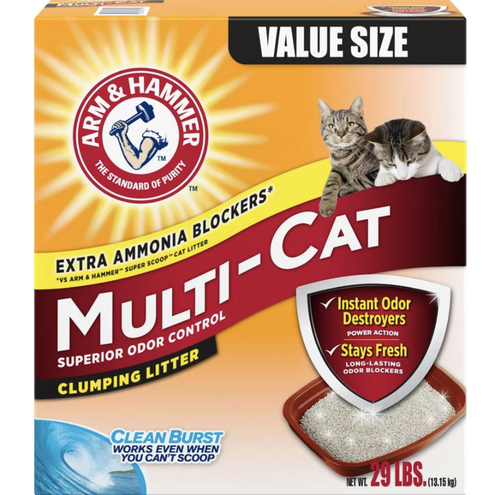 Arm & Hammer Multi-Cat Clumping Litter 29lb