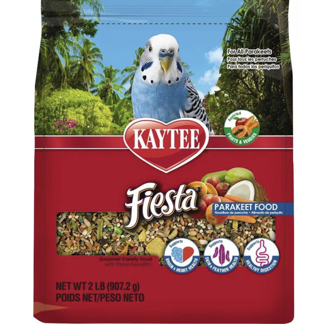 Kaytee Fiesta Parakeet Food 2lb