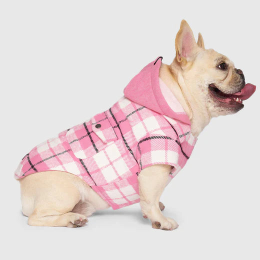 Canada Pooch Hooded Shacket