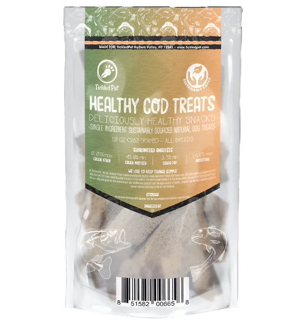 Tickled Pet Cod Snacks 10oz